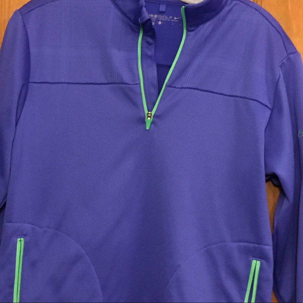 Boys Nike Golf Zip shirt